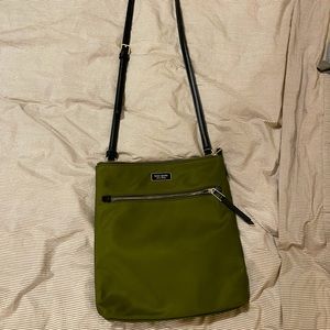 Kate spade olive green crossbody